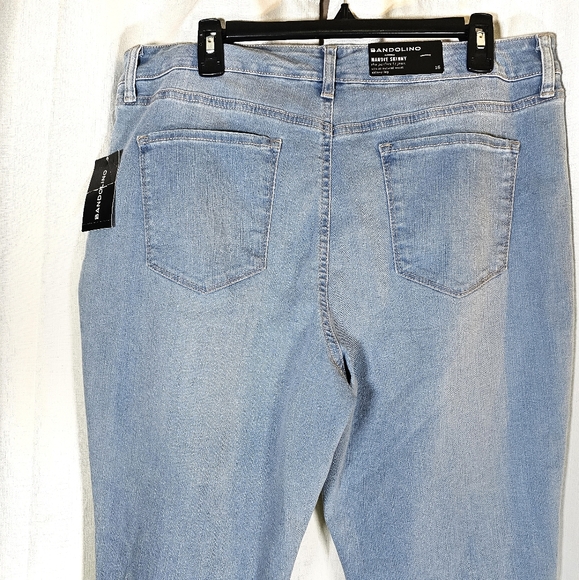 2/$20 Bandolino 16 Skinny Jeans - Picture 6 of 7